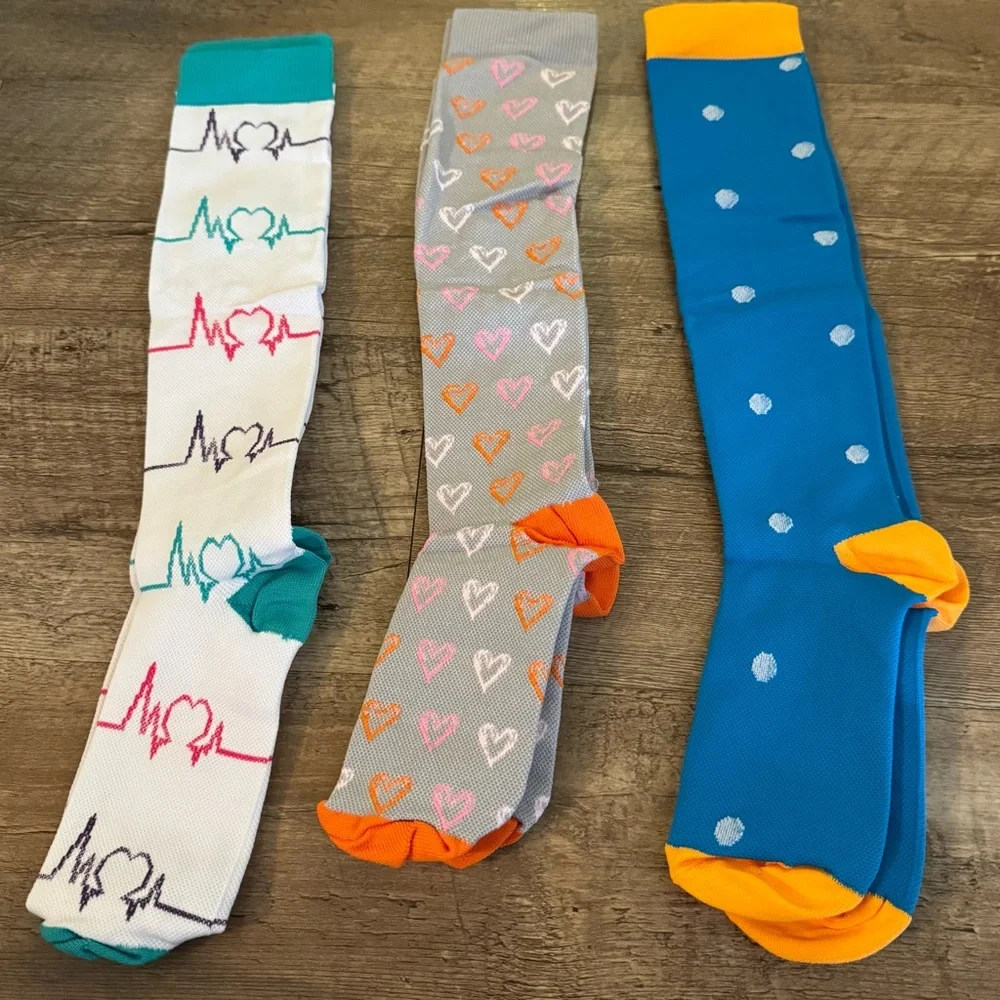 Colorful Patterned Socks Set